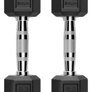 💪 PAREJA DE MANCUERNAS HEXAGONALES DE 5LB