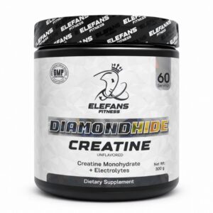 Creatina Monohidratada + Electrolytes DiamondHide (Elefans Fitness) 300gr-60serv