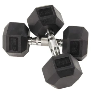 💪 PAREJA DE MANCUERNAS HEXAGONALES DE 25LB
